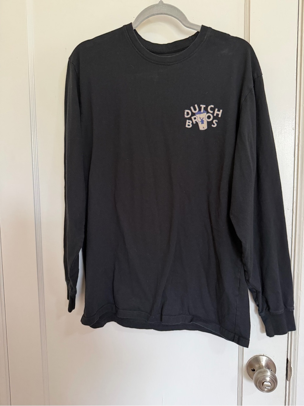 Dutch Bros Tiger Men's Long Sleeve Logo Tee